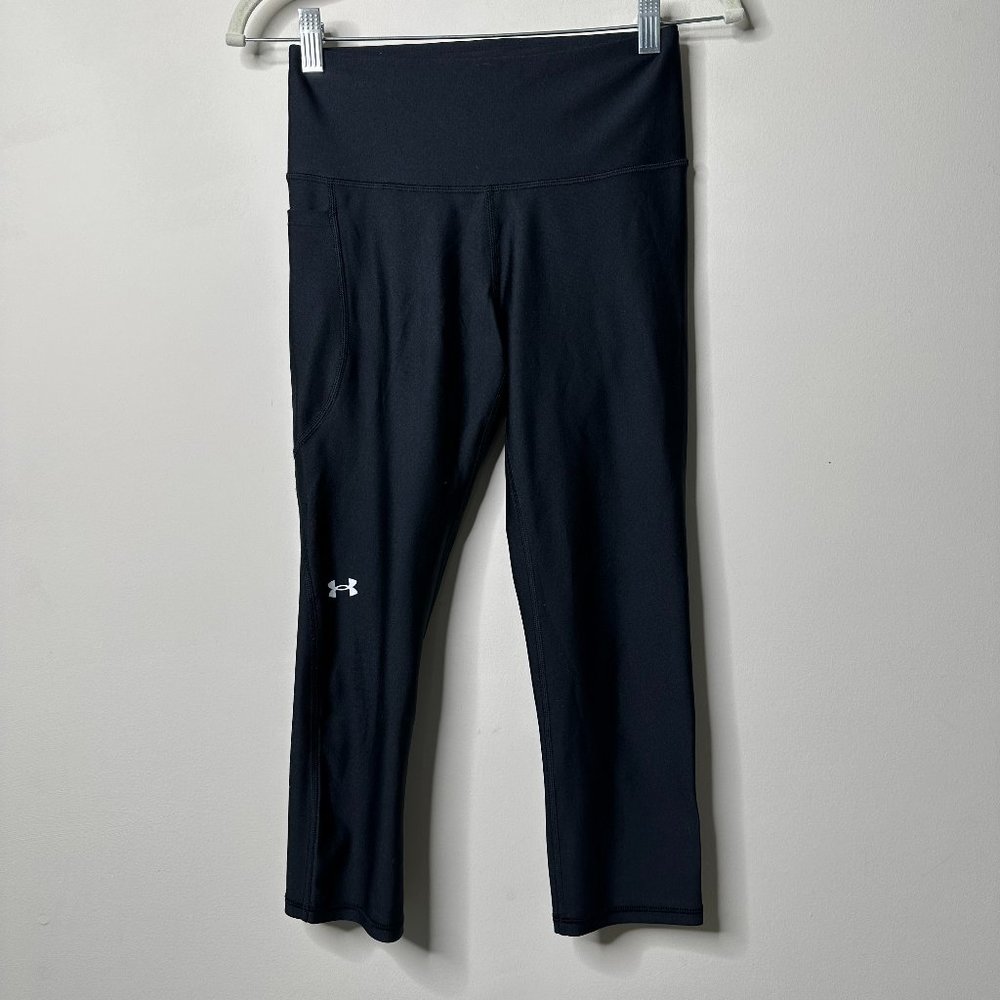 Under Armour Black Compression HeatGear Leggings Women's Small